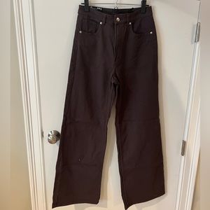 H&M wide leg jeans